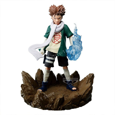Bandai Naruto Anime Figures Shippuden Akimichi Choji Memorable Saga Action Figure PVC Model Collectible Statue Toy Birthday Gift