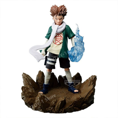 Bandai Naruto Anime Figures Shippuden Akimichi Choji Memorable Saga Action Figure PVC Modelo Estatueta Colecionável Brinquedo Presente de Aniversário