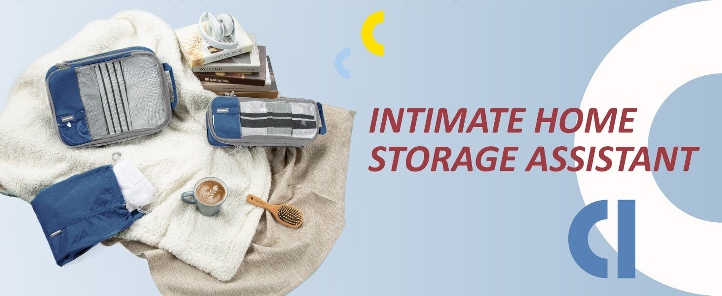 BAGSMART 6 Set Compression Packing Cubes for Travel Lightweight Luggage Organizer Bags Durable Space Saver Bags Travel Essential