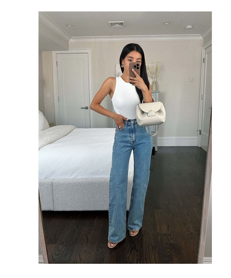 French Style Niche Fashion Crossbody Top Handle Bag Women Pu Leather Casual Daily Luxury Handbag Adjustable Shoulder Strap Y2k