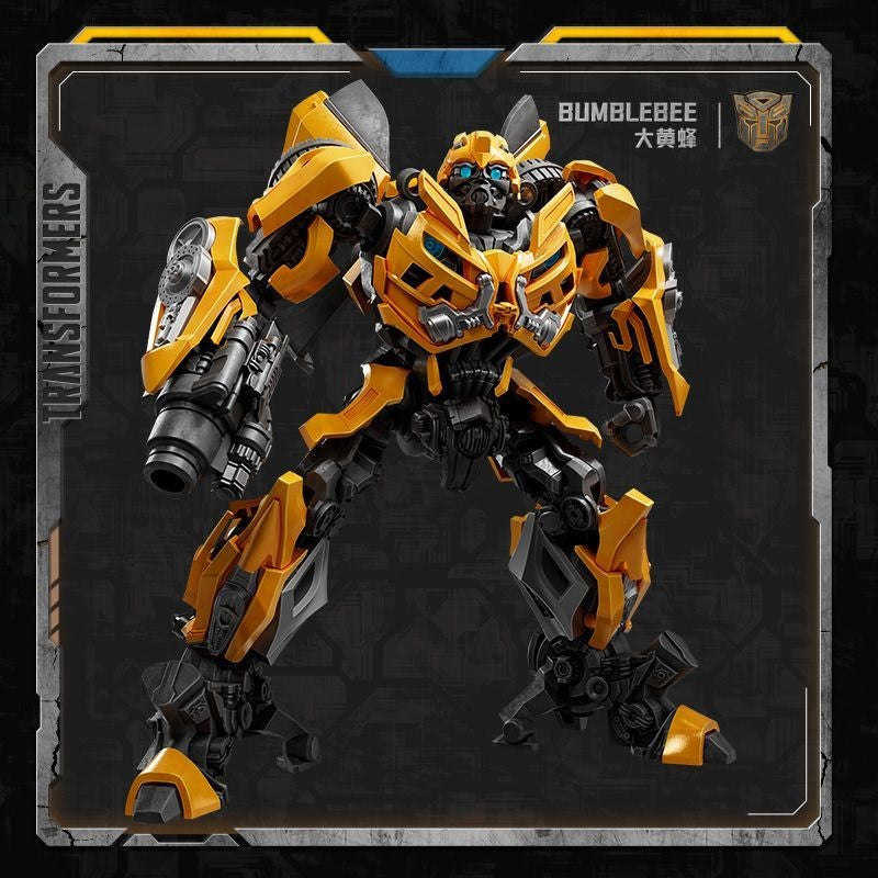 Blokees Bumblebee Megatron Action Figure Classe Clássica Estatueta Colecionável Transformável Modelo Estátua Decoração de Quarto Brinquedos de Mesa Presente