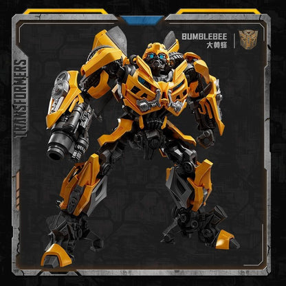 Blokees Bumblebee Megatron Action Figure Classe Clássica Estatueta Colecionável Transformável Modelo Estátua Decoração de Quarto Brinquedos de Mesa Presente