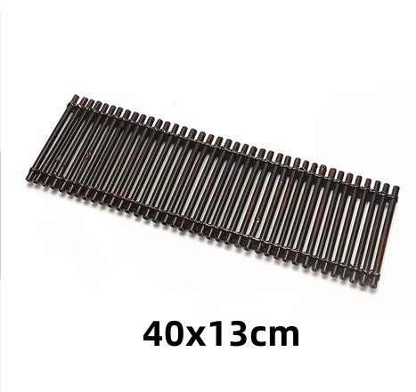 Vintage bamboo sushi dish bamboo fence Japanese Korean fence plate Cuisine Sushi Boats Bamboo Creative Exquisite Sushi Tools