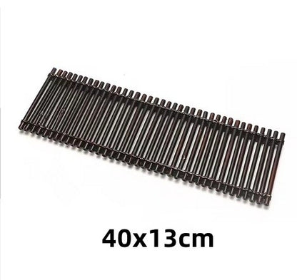 Vintage bamboo sushi dish bamboo fence Japanese Korean fence plate Cuisine Sushi Boats Bamboo Creative Exquisite Sushi Tools