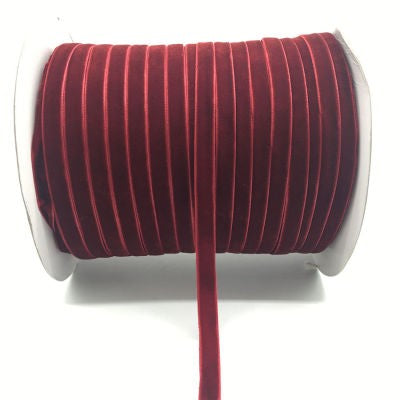 50yards 10mm Velvet Ribbon For DIY Handmade Gift Bouquet Wrapping Supplies Home Party Decorations Christmas Webbing Trimming