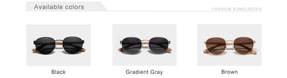 KINGSEVEN Sunglasses For Men UV400 Polarized Women’s  Eyeglass Frame Natural Wood Fashion Sun Glasses  Protection Eyewear