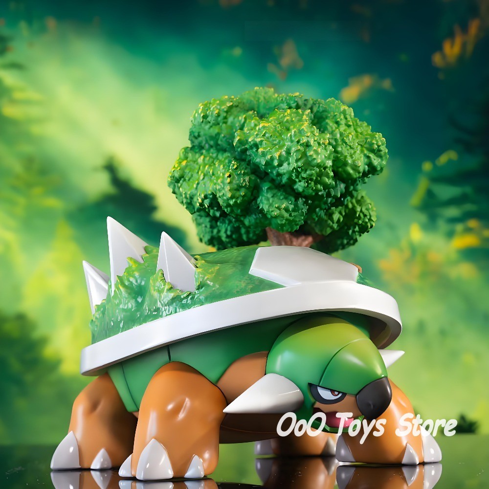 Anime Pokemon Figure Torterra Evolutionary Group Action Figures Pvc Collection Model Toys for Children Gifts 2-11cm