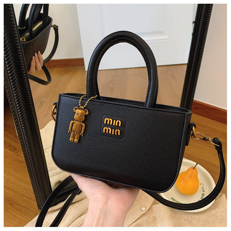 2025 New Trendy Women's Small Square Bag Minimalist Luxury Shoulder Bag for Mobile Phone Girl Fashion Crossbody Pouch Purse