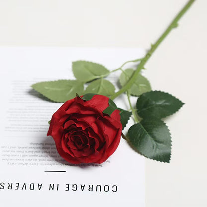 1/3/5/10/20pcs Roses Artificial Flowers Rose Flower Branch Artificial Red Roses Realistic Fake Rose for Wedding Home Decor