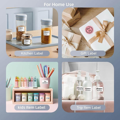 Portable Niimbot B1 Wireless Label Maker Adhesive Sticker Printer Labeling Machine DIY 20-50mm Labels for Office Home