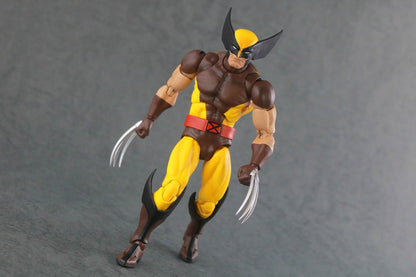 CT Toys Gambit Wolverine Figure Mafex 138 Hellverine Mafex 96 Boneco de Ação X-Men Marrom Quadrinhos SHF Modelo KO Boneco de Brinquedo