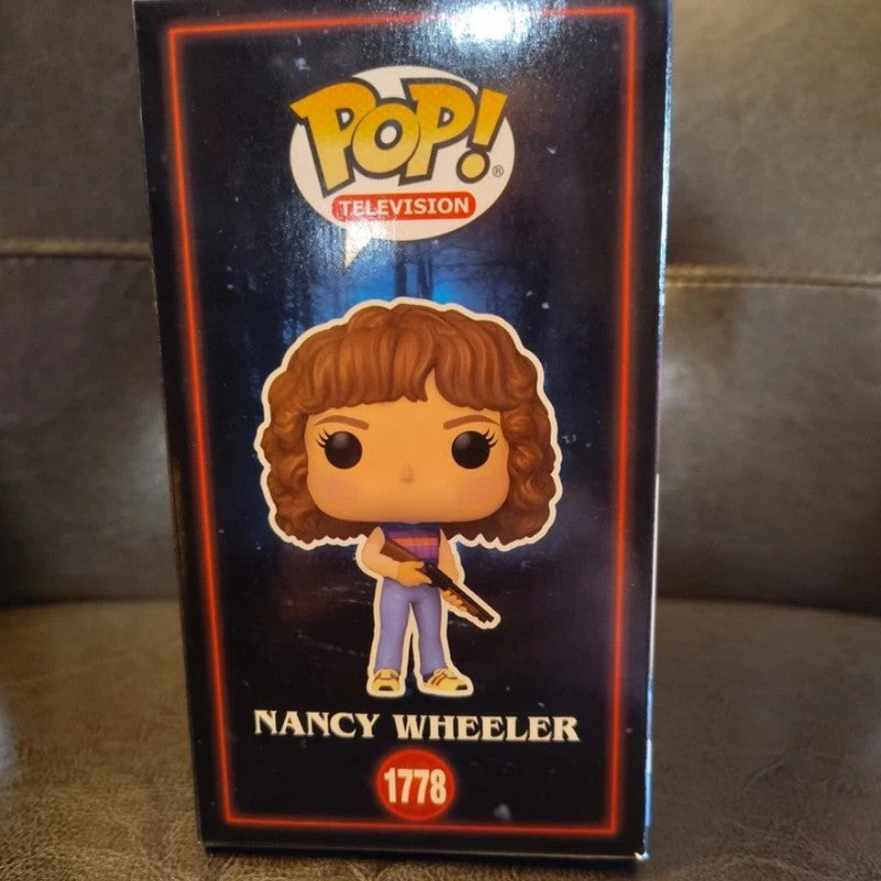 Stranger Things Temporada 5 Oficial Genuíno Funko Pop Boneca de Ação Modelo Nancy Wheeler 1778 1779 Edição Limitada colecionável