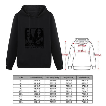 Milli Vanilli - Faded Style Vintage Look Design Tribute Hoodie male clothes hoodies and sweatshirts new