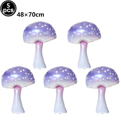 Cartoon Animal Standing Squirrel Balloon Pinecone Shaped Aluminum Film Balloon Forest Theme Baby Shower Birthday Party Decor