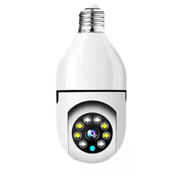 Fuers 5G Wifi IP E27 Bulb Surveillance Camera Night Vision Wireless Home Camera 2MP CCTV Video Security Protection Baby Mini Cam