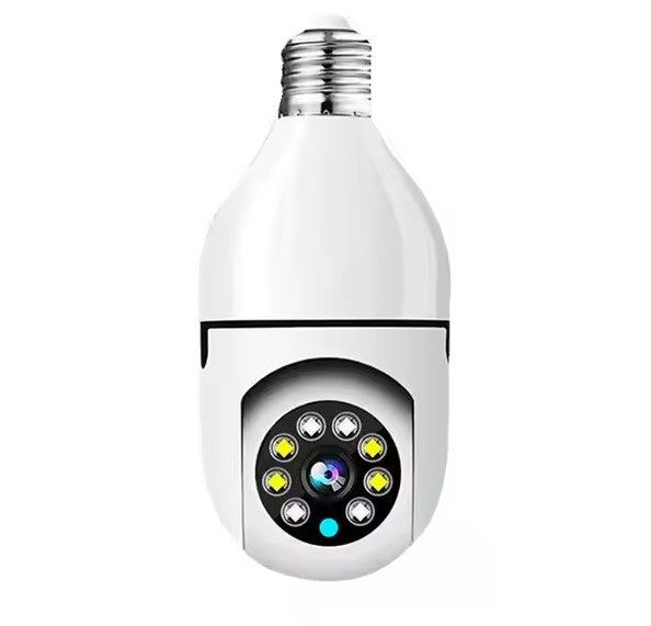 Fuers 5G Wifi IP E27 Bulb Surveillance Camera Night Vision Wireless Home Camera 2MP CCTV Video Security Protection Baby Mini Cam