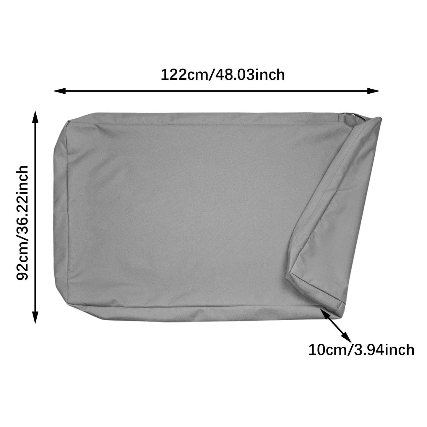 Capa de Cama para Cães em Tecido Oxford Impermeável, Substituível, Lavável, Capa para Almofada de Caixa para Cães, para Camas de Cachorros e Gatinhos, Suprimentos para Animais de Estimação