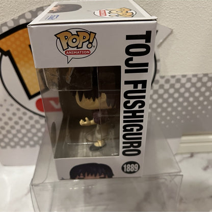 Funko Jujutsu Kaisen Anime Figure Pop Fushiguro Toji #1889 (Chase) Boneco de Vinil Colecionável Edição Limitada Modelo de Brinquedo de Presente