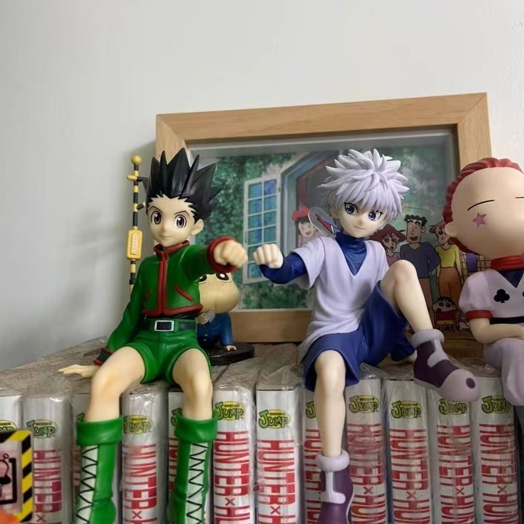 Anime Hunter x Hunter figuras de juguete 11-14cm Gon Freecss Alluka Zoldyck figura de acción Chrollo Lucilfer/Kurapika PVC model