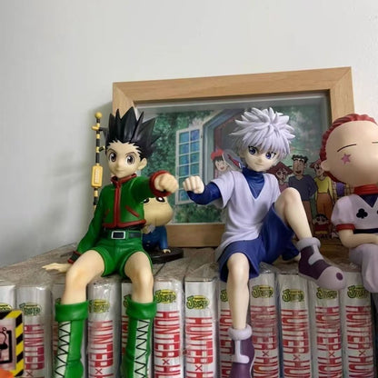 Anime Hunter x Hunter figuras de juguete 11-14cm Gon Freecss Alluka Zoldyck figura de acción Chrollo Lucilfer/Kurapika PVC model