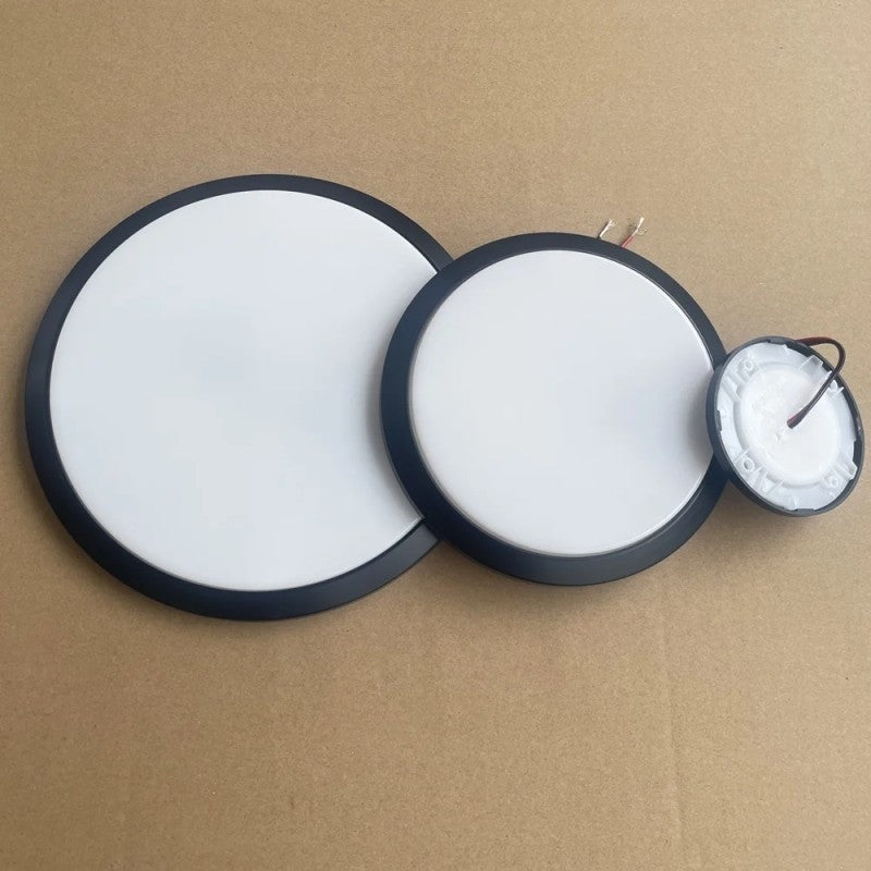 Tokili 12V/24V Dual Volt Ultra-Thin LED Puck Lights, Interior RV Marine Overhead Light, for Camper Cabin, Boat & Trailer Ceiling