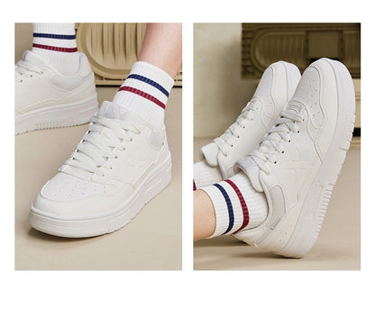 Tênis de Skate Xtep Masculino 2024 Verão Resistente ao Desgaste Sapatos de Skate Estáveis e Macios Tênis de Lazer ao Ar Livre 876319310029