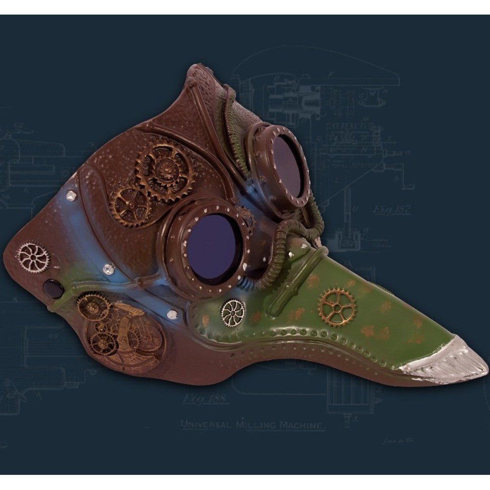 New Long Nose Plague Doctor Mask Gothic Steampunk Plague Mask Party Dress-up Proboscis Halloween Cosplay Mask