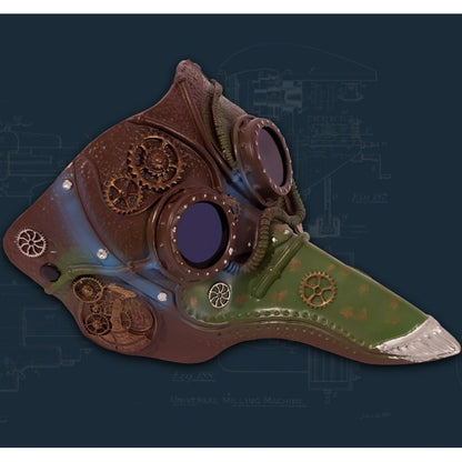 New Long Nose Plague Doctor Mask Gothic Steampunk Plague Mask Party Dress-up Proboscis Halloween Cosplay Mask