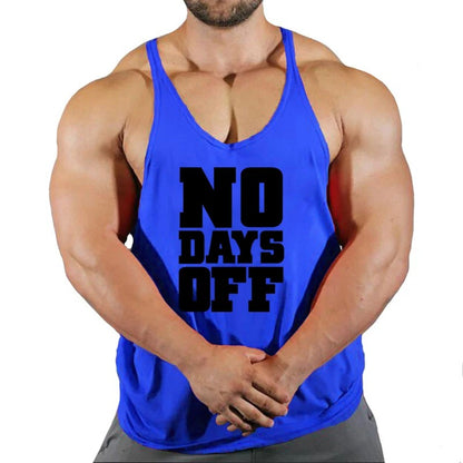 Summer Y Back Gym Stringer Tank Top Men Cotton Clothing Bodybuilding Sleeveless Shirt Fitness Vest Muscle Singlets Workout Tank