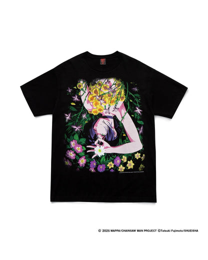 Reze graphic t shirts y2k anime oversized all cotton streetwear chainsaw man short sleeve top harajuku goth t shirt men clothing