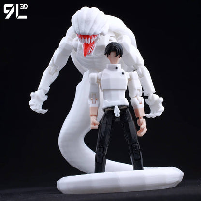 ?9L3D Lucky13 Gojo Sukuna Jujutsu Fushiguro Toji Gojo Satoru Action Figure Dummy13 T13 Multi-Jointed Collectible Toys Titan13