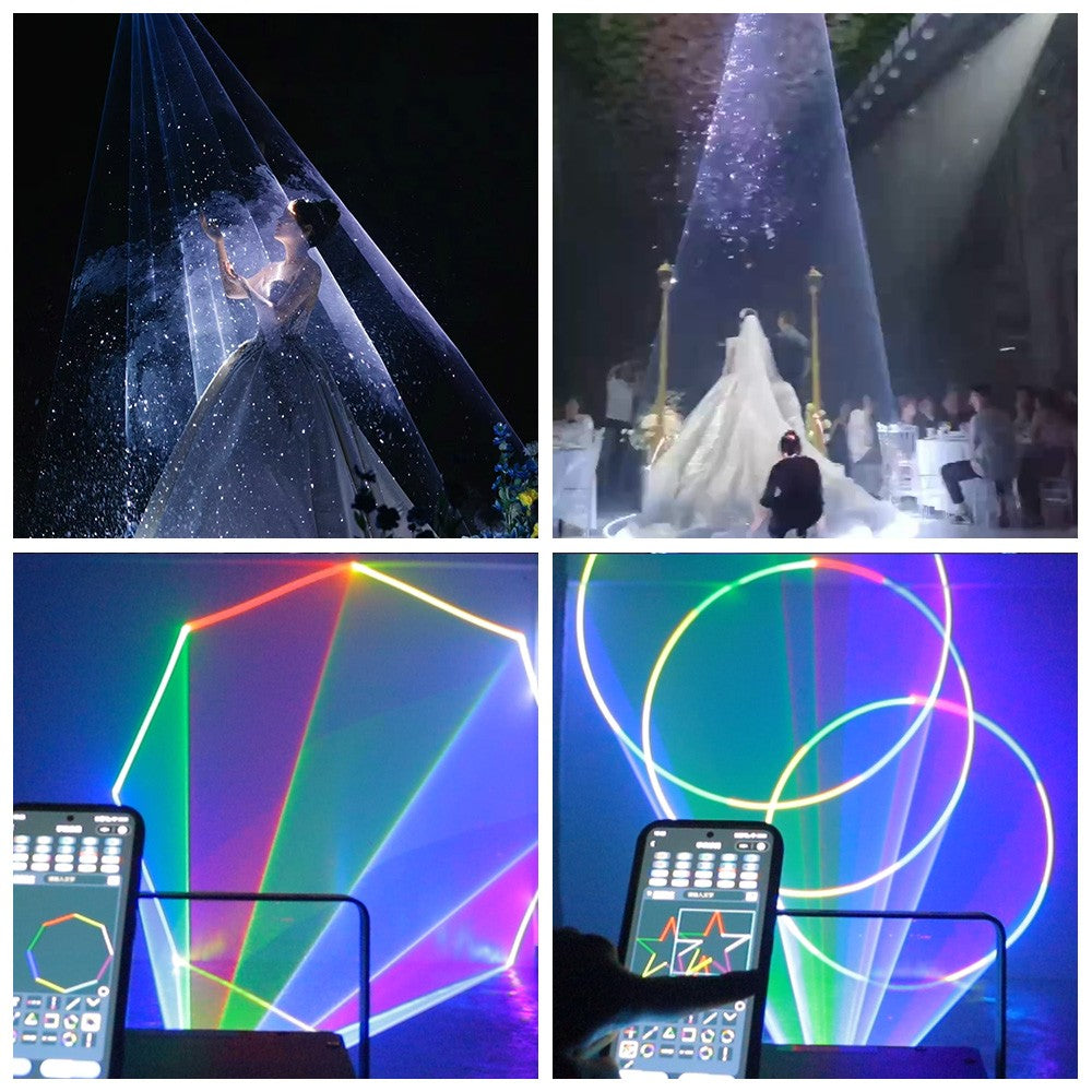 Bluetooth APP Control Red Green Blue 5w Stage Lighting Scanner For Dj Birthday Wedding Club Night Event Indoor Disco Stage light