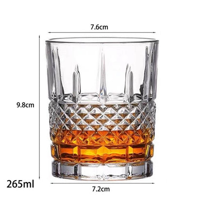Copos de uísque, Copos de uísque escocês, Copos de uísque estilo "Old Fashioned"/ Presente perfeito para amantes de uísque escocês/ Vidraria elegante para bourbon/rum