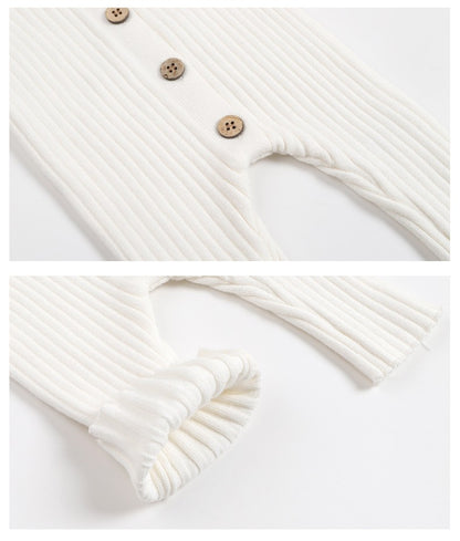 2025 New Infant Baby Girls Boys Knitted Jumpsuit Toddler Baby Girl Boys Long Sleeved Knitting Romper Children Clothes