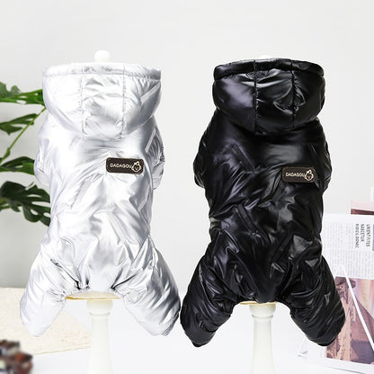 Waterproof Dog Winter Ovrall Clothes Jacket Windproof Outdoor Lightweight Pet Dog Coat Jacket for Small Medium Large  Chihuahua