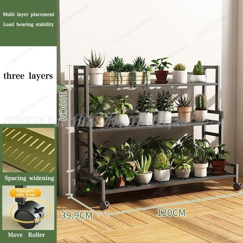 Plant Stand Flower Rack 3 Or 4 Tier Flower Pot Shelf Storage Organizer Display Rack For Indoor Garden Balcony Floor Stand