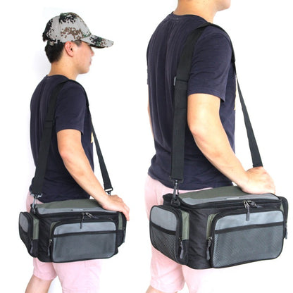 JSFUN Grande Capacidade Multifuncional Sacos de Pesca Oxford Bolsa de Pesca Caixa de Armazenamento de Ferramentas de Molinete de Pesca