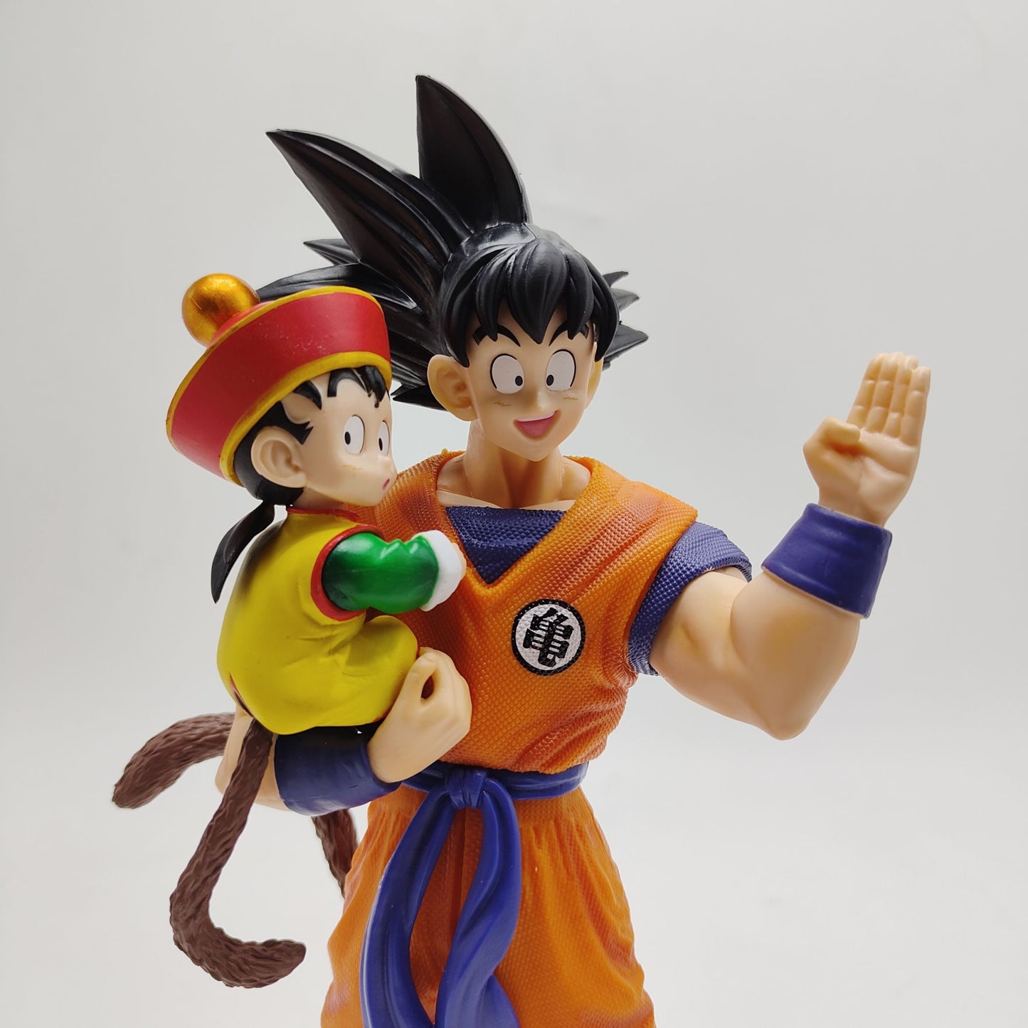 Boneco de ação de 30 cm de Songoku e Songohan (Pai e Filho) da Coleção Toys - Modelo de Boneco de Vinil para Presente e Decoração