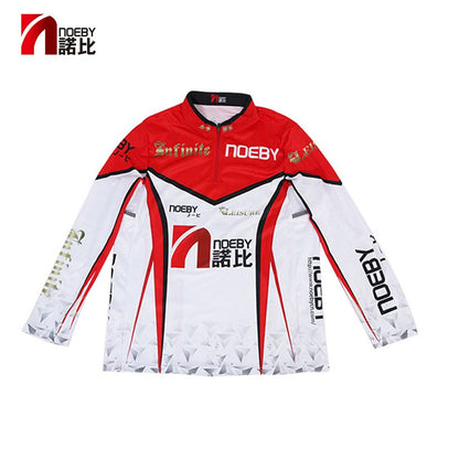 Noeby - Roupas de pesca de manga comprida, camisa de secagem rápida, roupas com estampa antiatrito, suprimentos de pesca, acessórios, vestuário