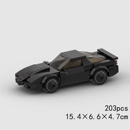 MOC Speed Sports Super Carro de Corrida Blocos de Montar DIY Tijolos Cidade Rally Técnico Grande Veículo de Corrida Presente de Natal Brinquedo