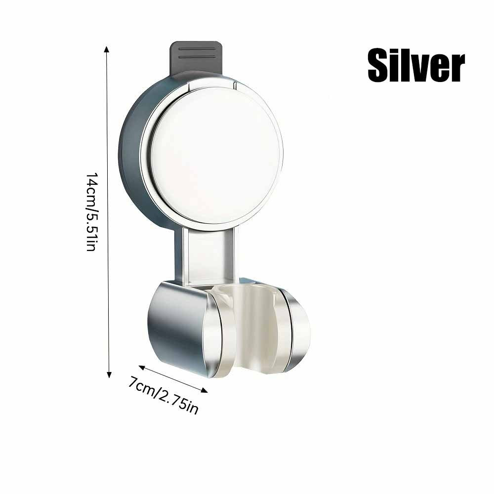 1-4PCS Suction Cup Shower Head Holder ABS Adjustable Strong Adhesive Universal Shower Head Support Reusable No Trace Waterproof