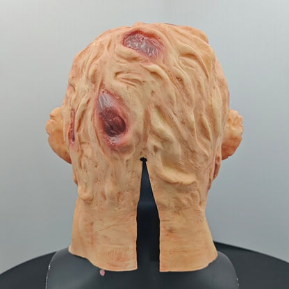Freddy Latex Mask Horror Demon Halloween Costume Prop For Movie Cosplay Party Scary Elm Street Killer Mask Prank Head Cover
