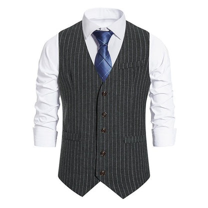 Mens 1920s Costume Mafia Gangster Carnival Costume Peaky Blinders, 20 Piece Accessory Set with Vest and Suspenders Pocket Watch