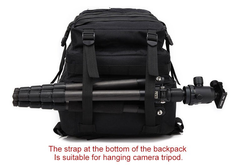 Mochila Tática Masculina 50L Viagem Grande Capacidade Masculina Impermeável Esportes ao Ar Livre Bolsas Multifuncionais