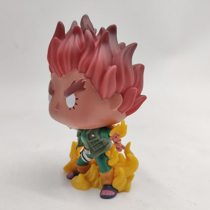 Animação 824 MIGHT GUY OITO PORTÕES INTERNOS Boneco de Vinil Coleção Anime Modelo de Brinquedo