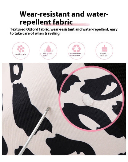 Large Capacity Travel Bag Wet Dry Shoulder Luggage Handbag Leisure Sports Fitness Bag Leopard Print Beach Bags Women's Backpack