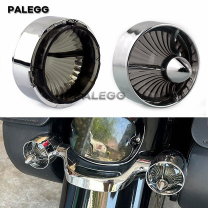 Capa da Lente da Luz do Indicador de Direção para Harley Sportster Dyna Davidson Softail Street Glide Road Glide 2.4 polegadas de Diâmetro