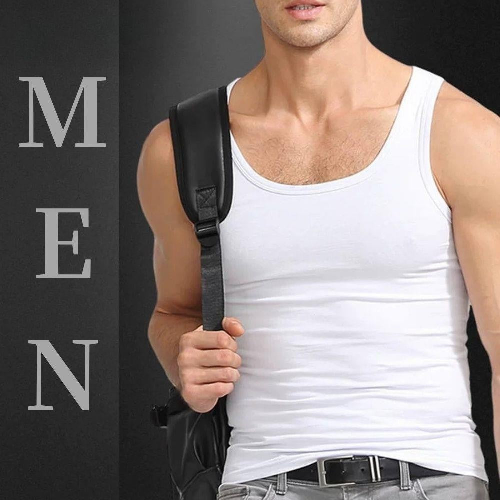 100% Cotton Men's Tank Tops Gym Stringer Man Braces T-shirt Bodybuilding Sleeveless Shirt Fitness Vest Male Muscle Singlets Hot