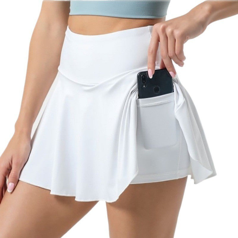 New Women's Tennis Skirts with Pockets High Waisted Pleated Skirt Tennis Skirt High Waist Sports Skirt Clothing