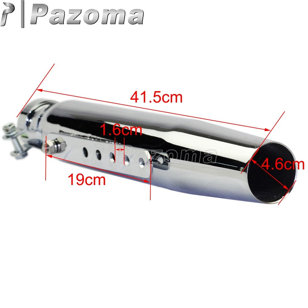 Universal Motorcycle 34-41 mm Pipe Exhaust Muffler For Harley Sportster XL1200 XL883 XS650 Softai Dyna Bobber Chopper Silenc